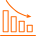 icon chart falls